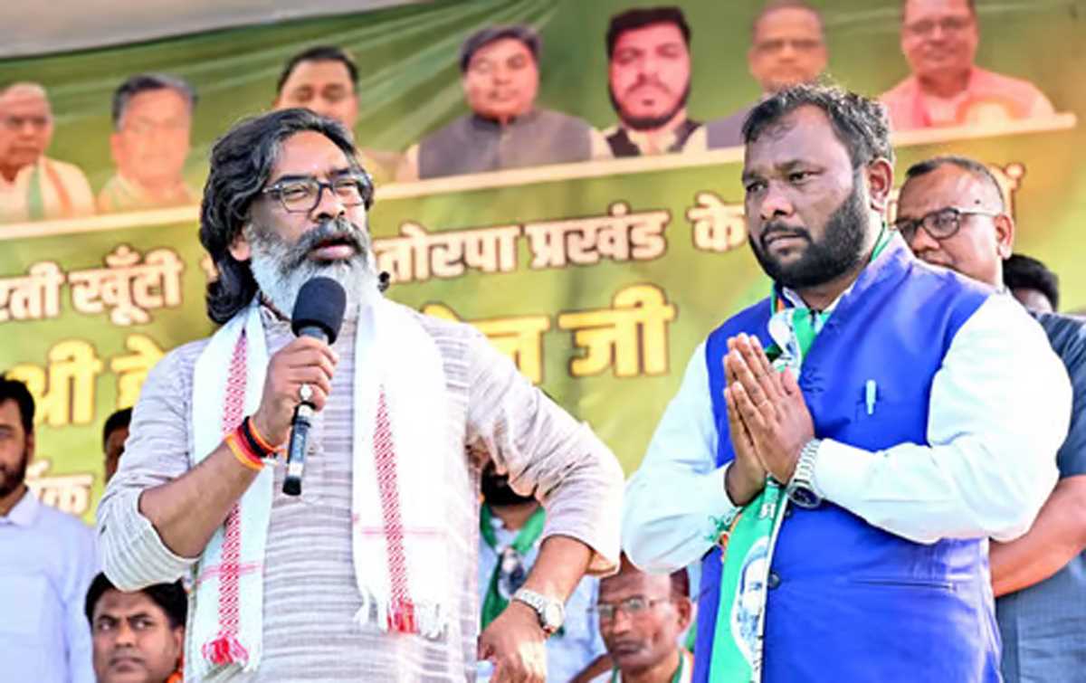 असम में लाखों आदिवासियों की पहचान मिटाने वाली भाजपा झारखंड में ढोंग कर रही है : हेमंत सोरेन